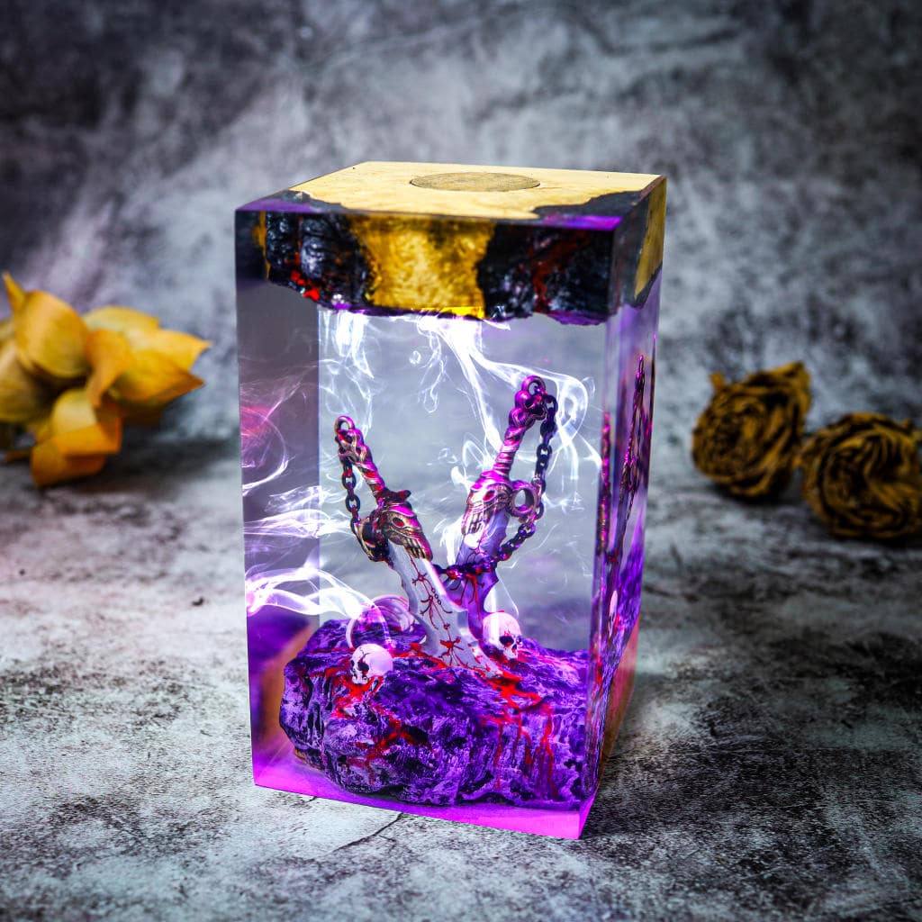 Kratos Blades of Chaos God of War Lamp - Image 2