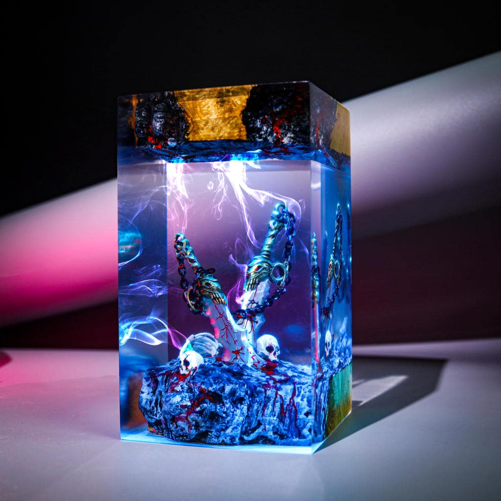 Kratos Blades of Chaos God of War Lamp - Image 3