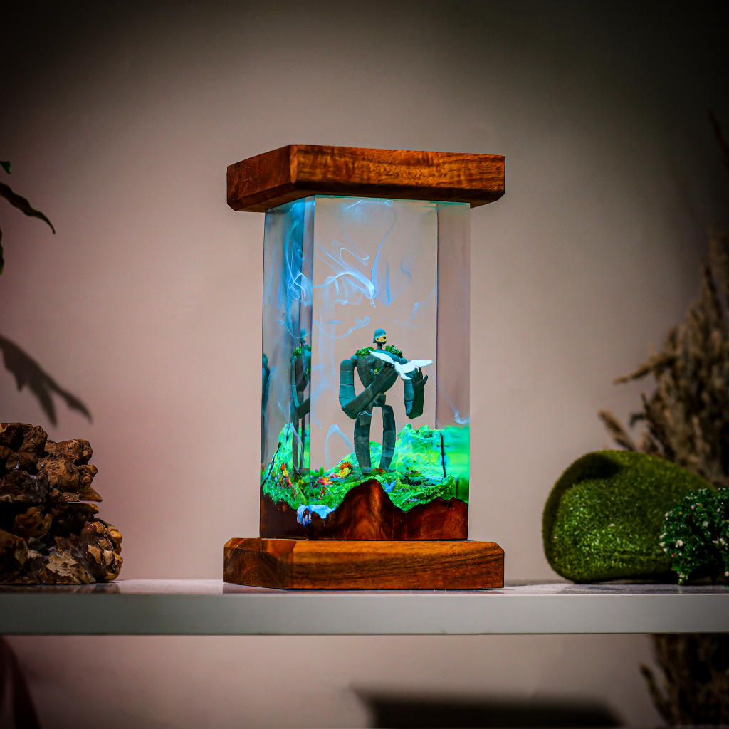 Laputa Robot Epoxy Lamp - Image 7