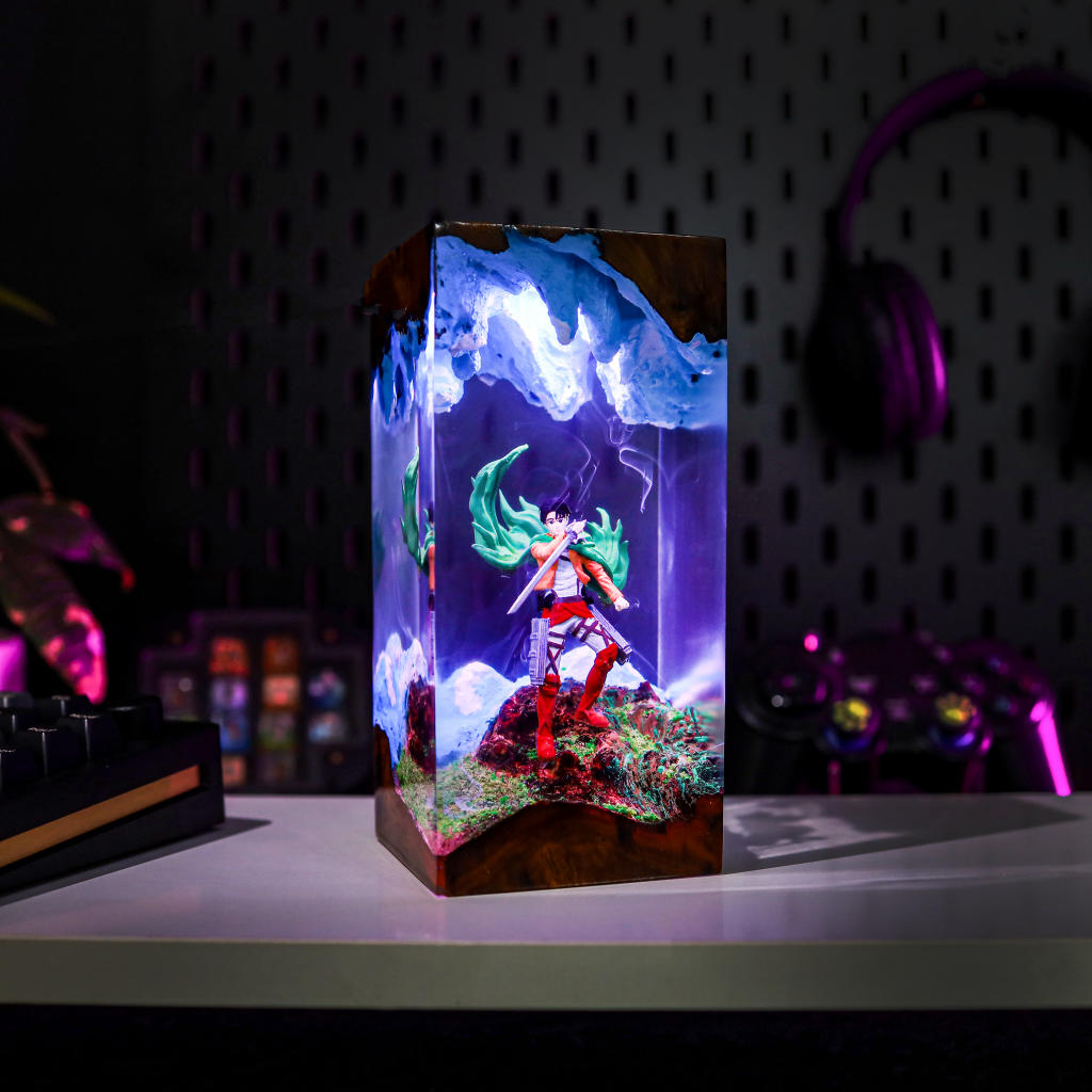 Levi Ackerman Attack on Titan Lamp - Image 2