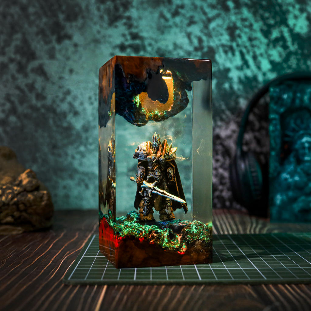 Lich King Warcraft Night Light - Image 3