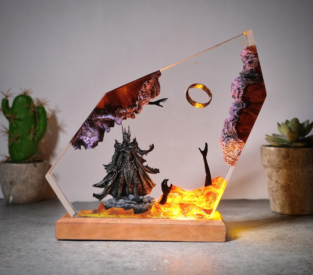 Lord of the Rings Dark Lord Night Lamp - Image 8