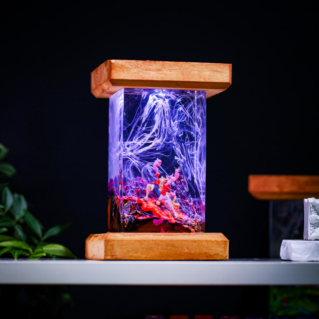 Luffy One Piece Epoxy Lamp - Image 3