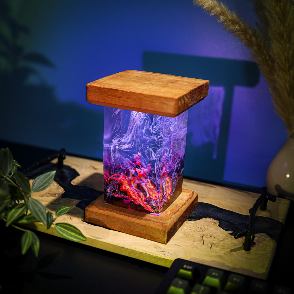Luffy One Piece Epoxy Lamp - Image 7