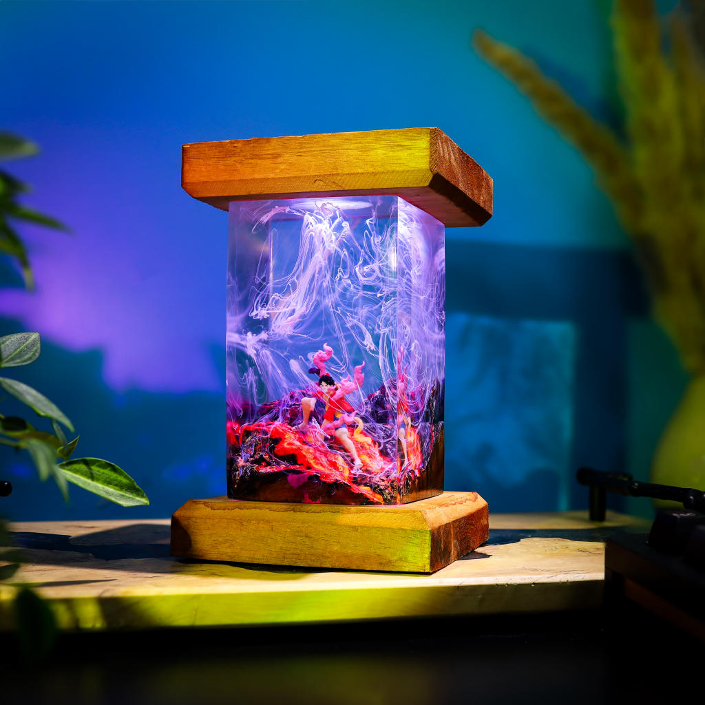 Luffy One Piece Epoxy Lamp - Image 8