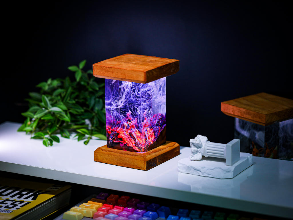 Luffy One Piece Epoxy Lamp - Image 6