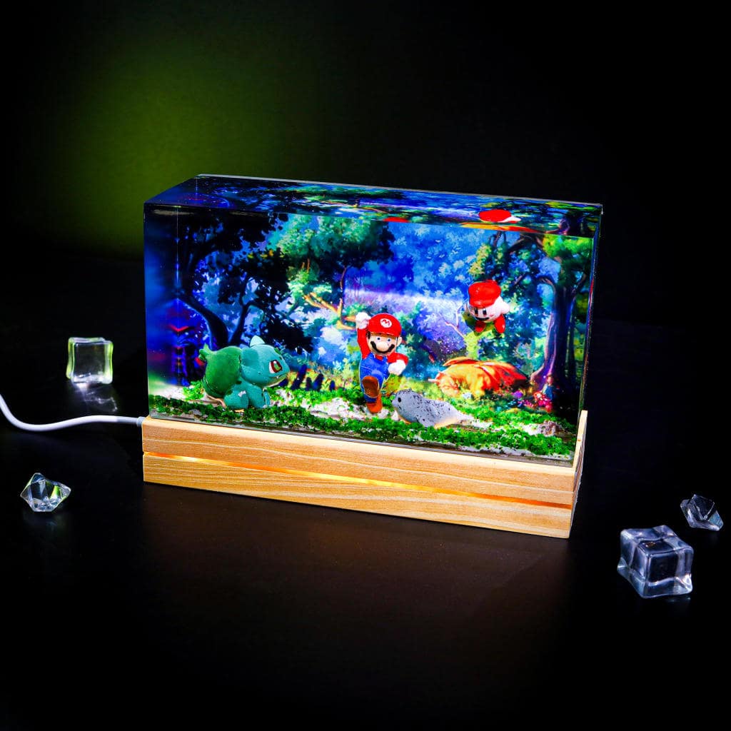 Mario X Pokémon Epoxy Night Light - Image 5