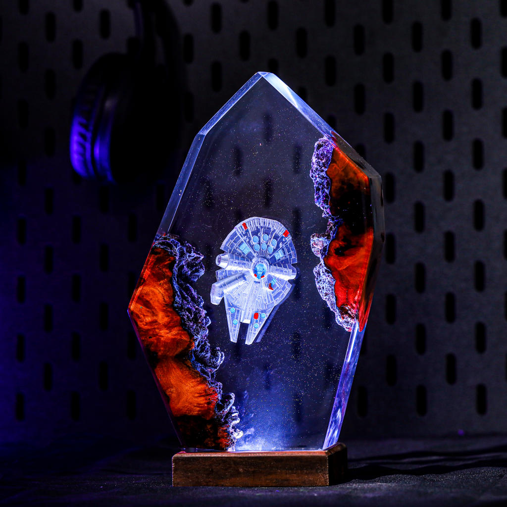 Millennium Falcon Spaceship Night Light Ver 2 - Image 7
