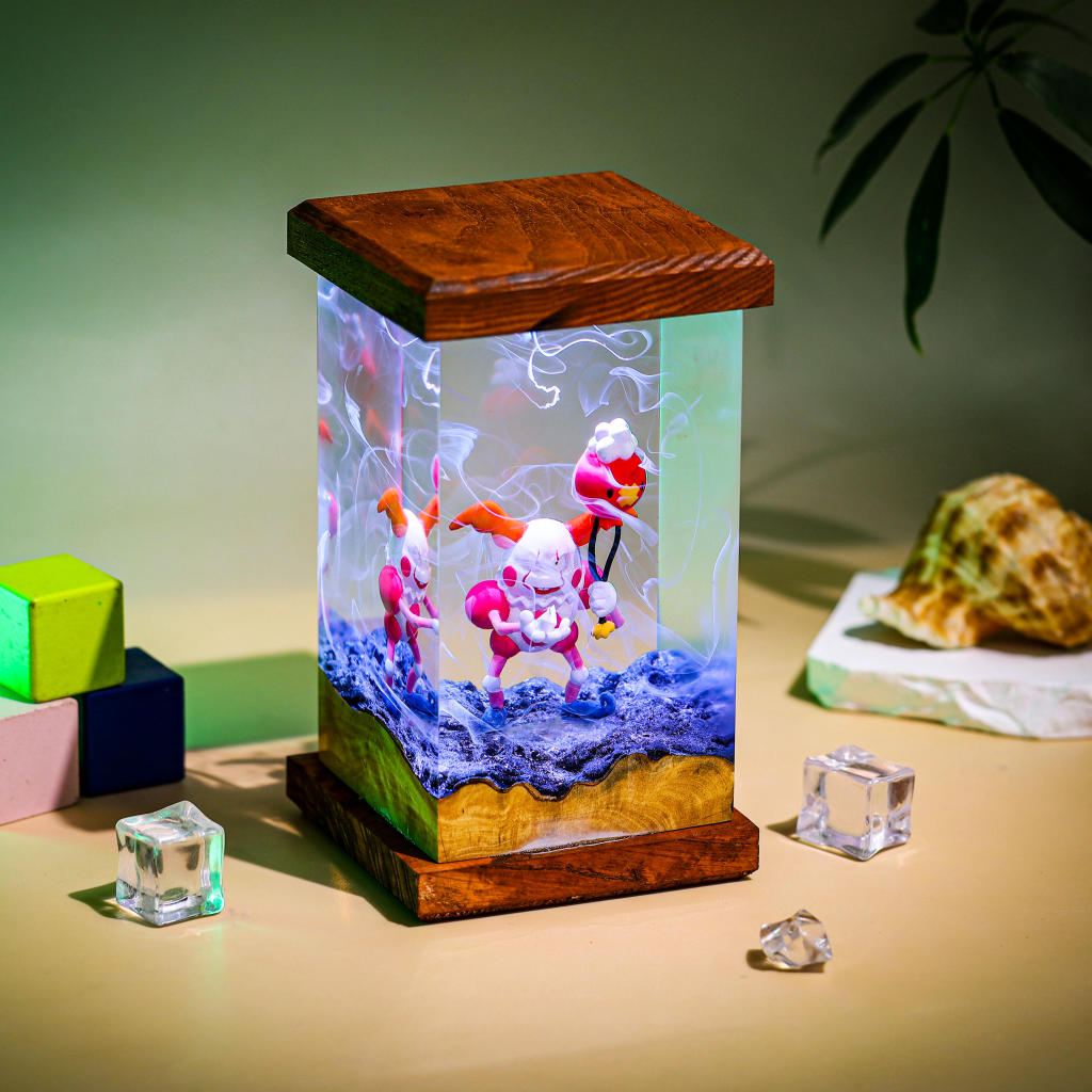 Mr. Mime Pokémon Epoxy Night Lamp - Image 2