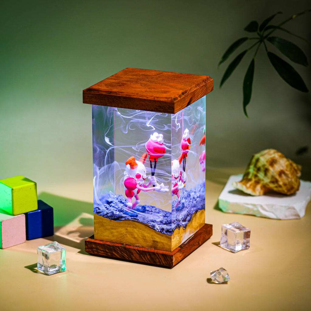 Mr. Mime Pokémon Epoxy Night Lamp - Image 3