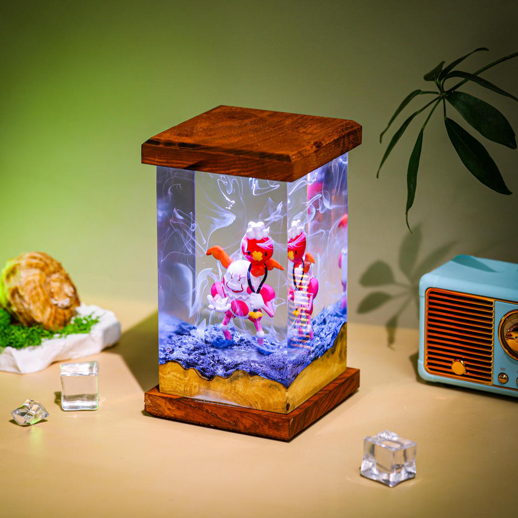 Mr. Mime Pokémon Epoxy Night Lamp - Image 4