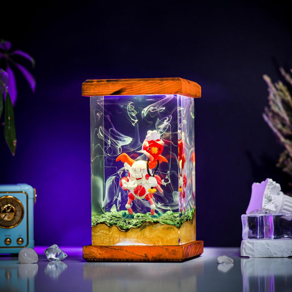 Mr. Mime Pokémon Epoxy Night Lamp - Image 6