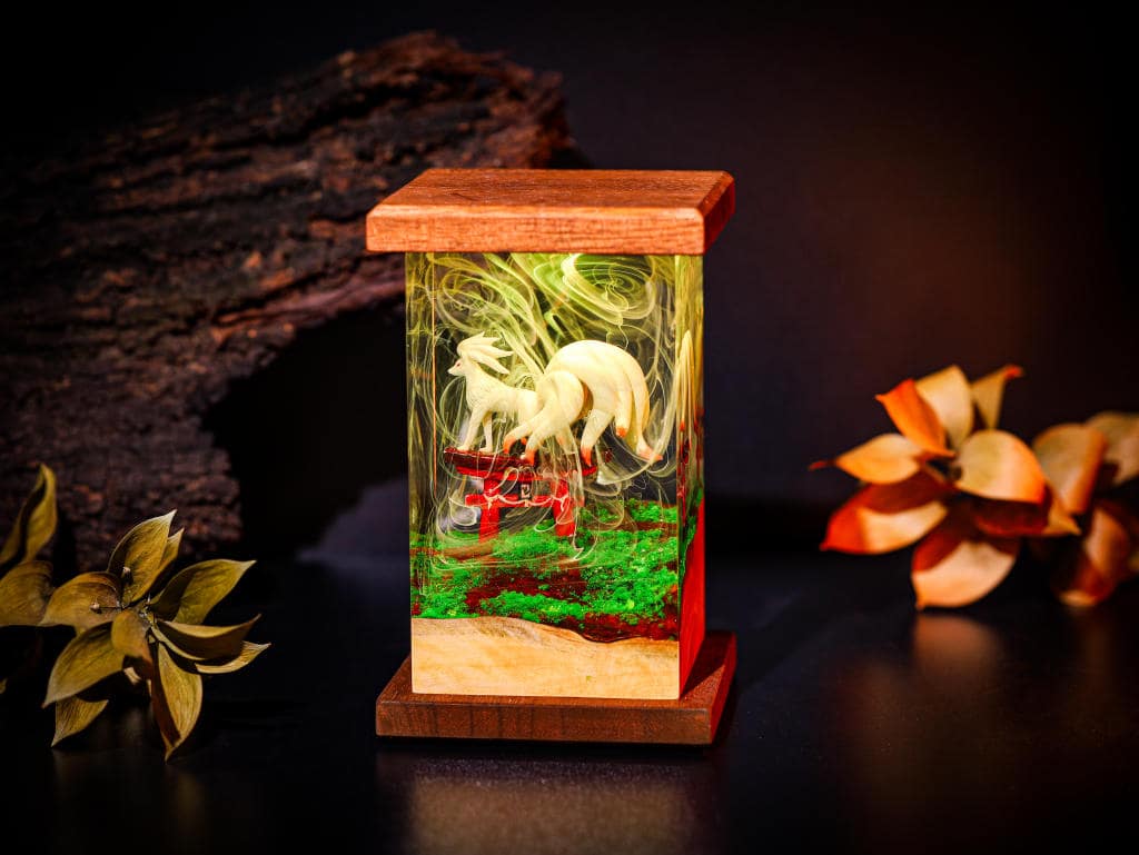 Ninetales Pokemon Epoxy Lamp - Image 9