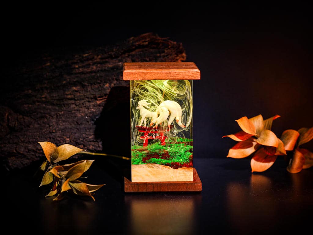 Ninetales Pokemon Epoxy Lamp - Image 8