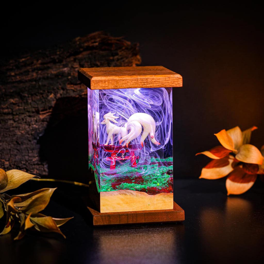Ninetales Pokemon Epoxy Lamp - Image 7