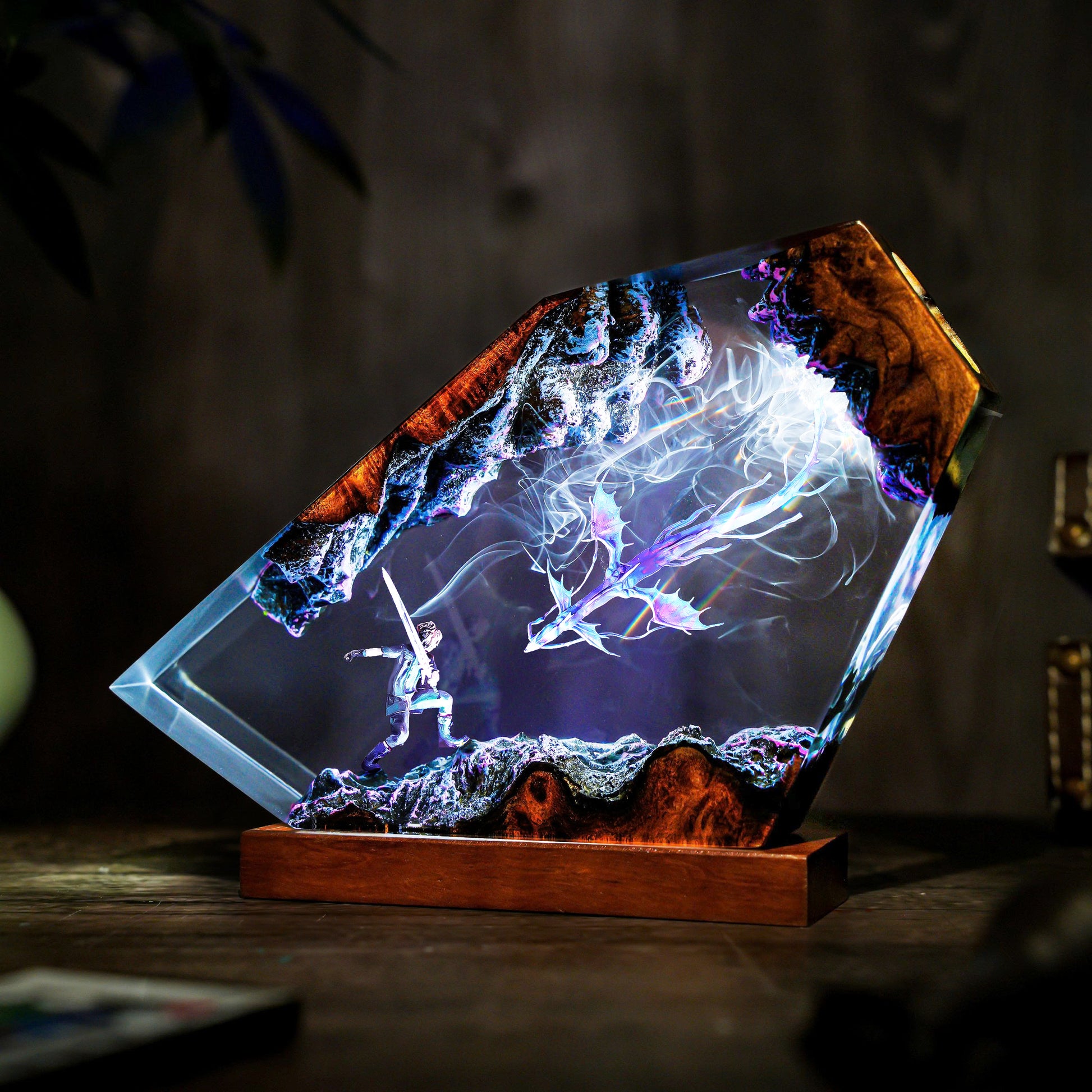 Noctis vs Leviathan Final Fantasy Headphone Stand - Image 13