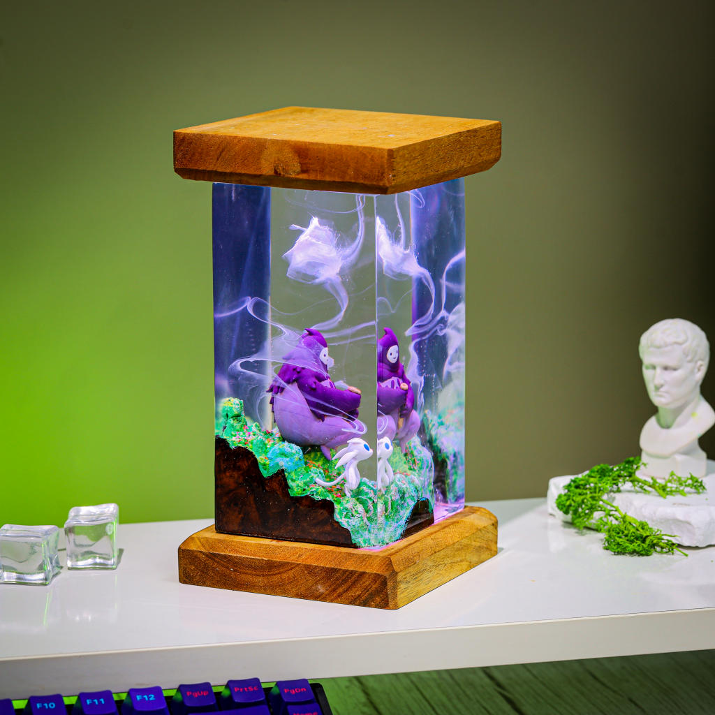 Ori and the Blind Forest Epoxy Lamp - Image 6