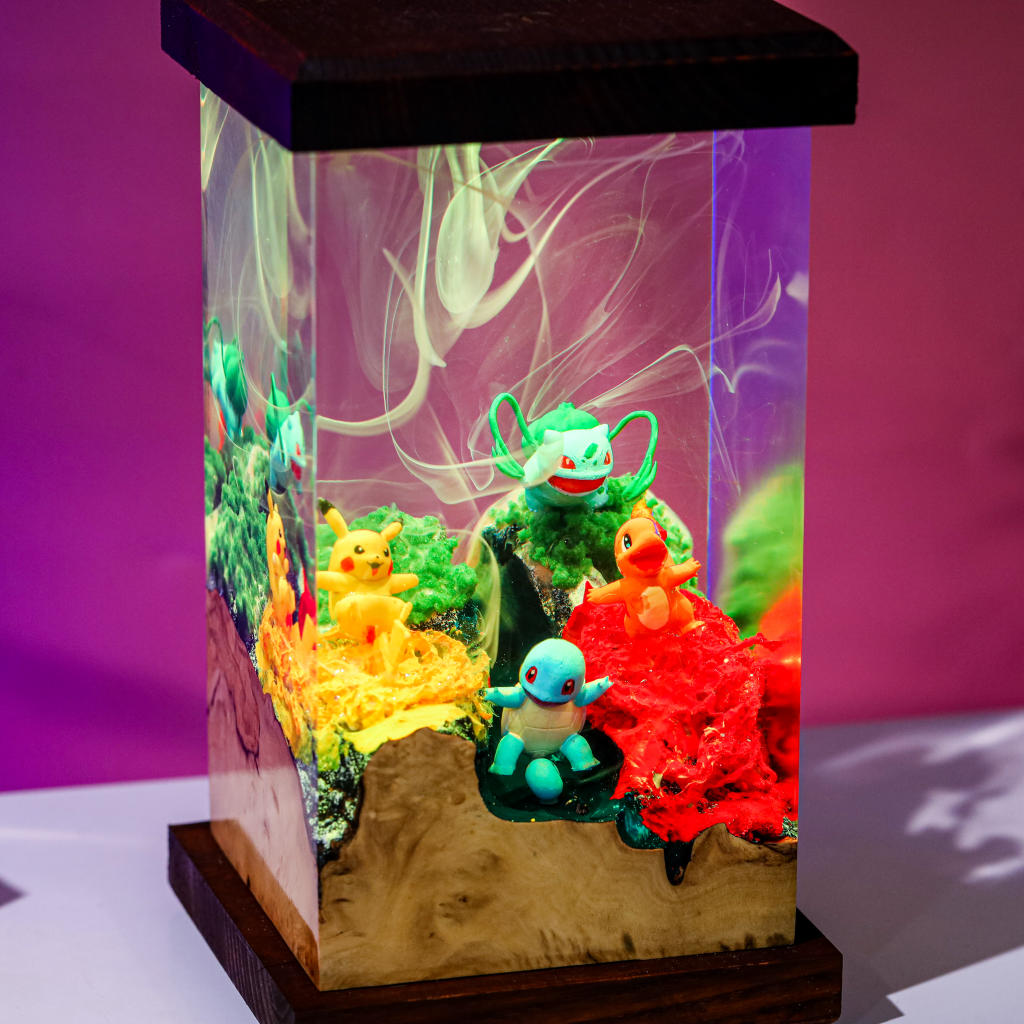 Pokemon Starter Resin Lamp - Image 4