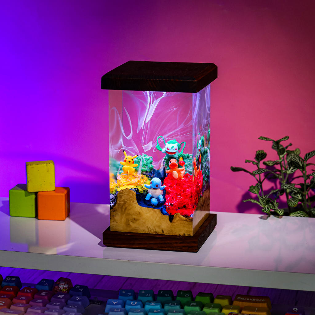 Pokemon Starter Resin Lamp - Image 5