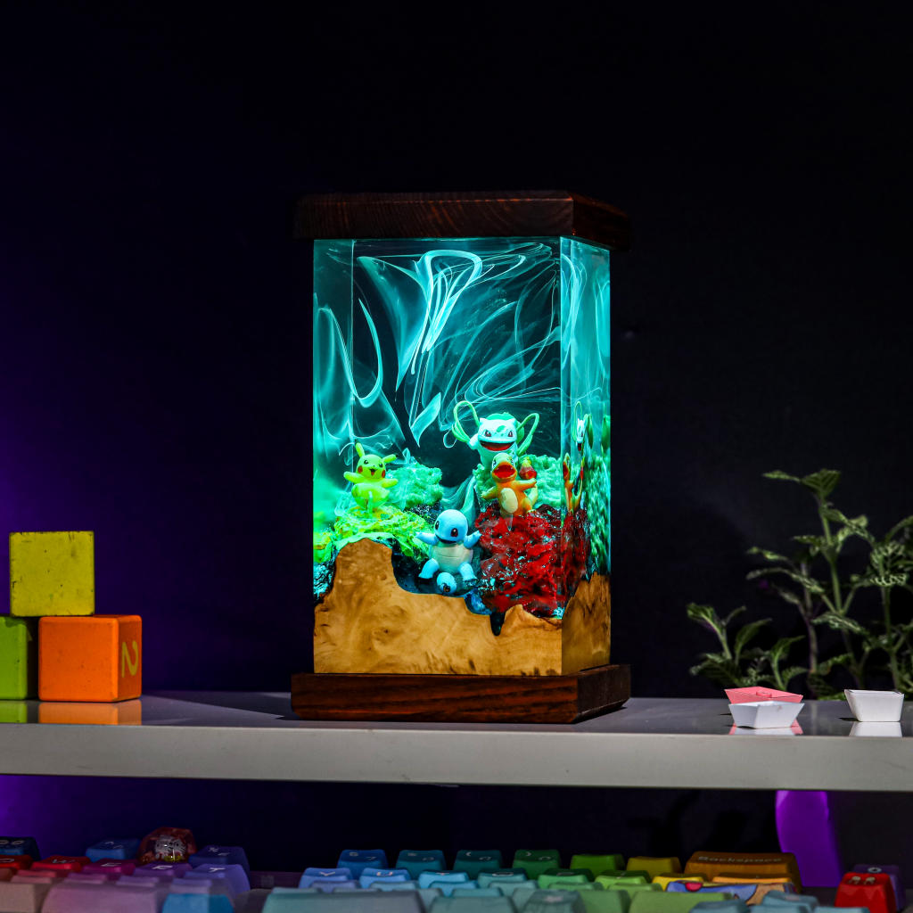 Pokemon Starter Resin Lamp - Image 8