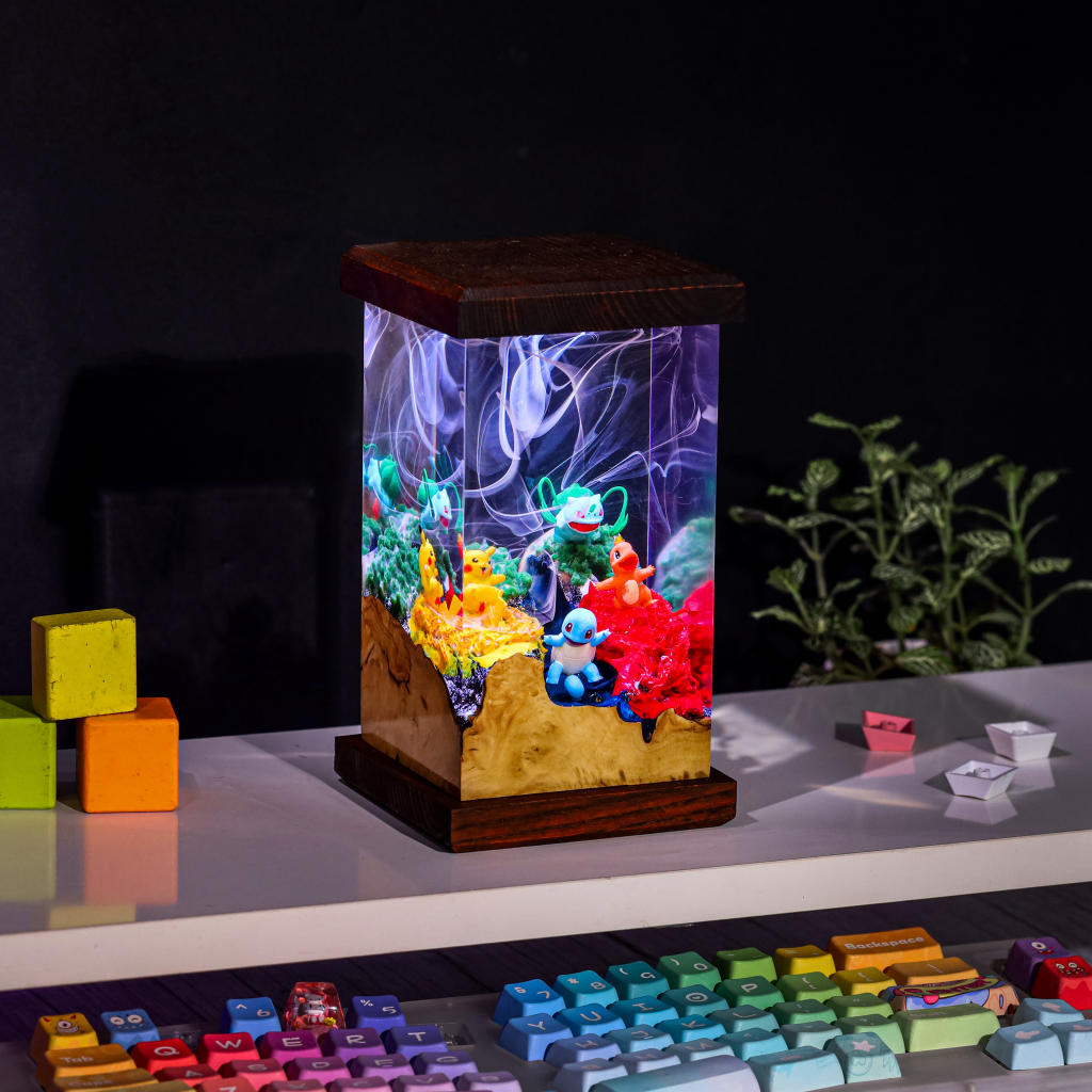 Pokemon Starter Resin Lamp - Image 9