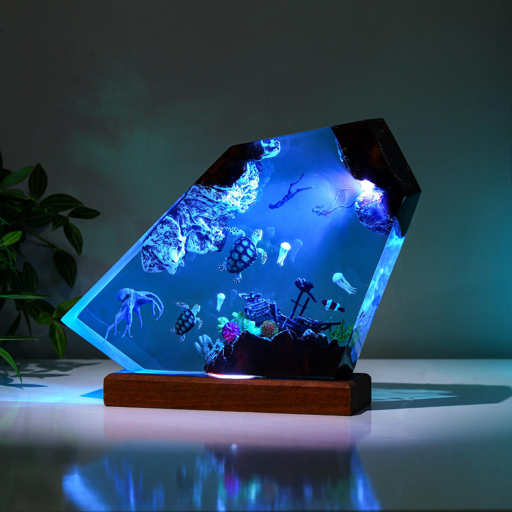 Sea Turtle and Kraken Night Light - Image 2
