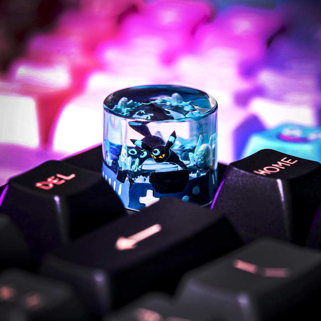 Shiny Umbreon Pokémon Keyboard Knob - Image 2