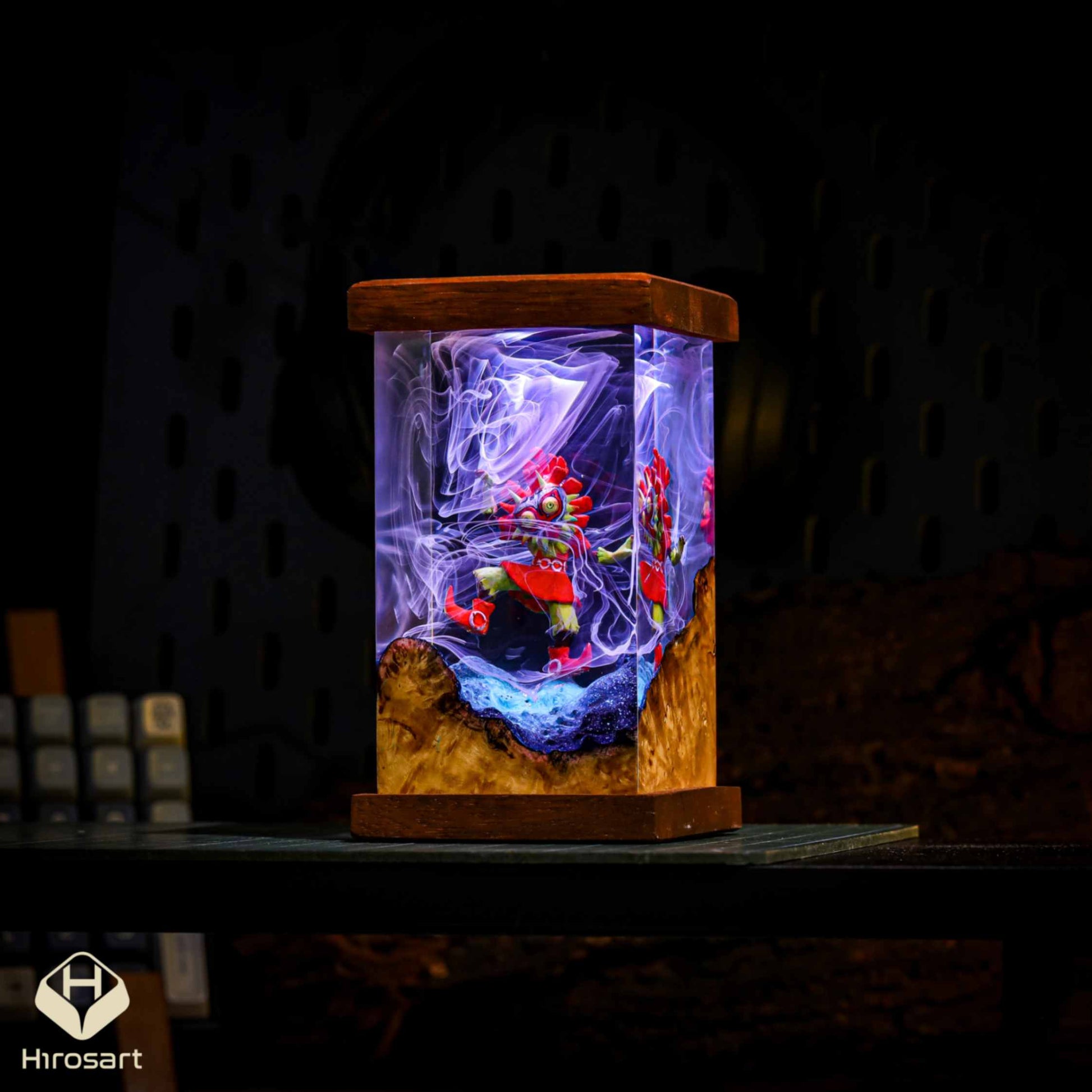 Skullkid Zelda Epoxy Night Light - Image 2