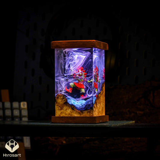 Skullkid Zelda Epoxy Night Light - Image 2
