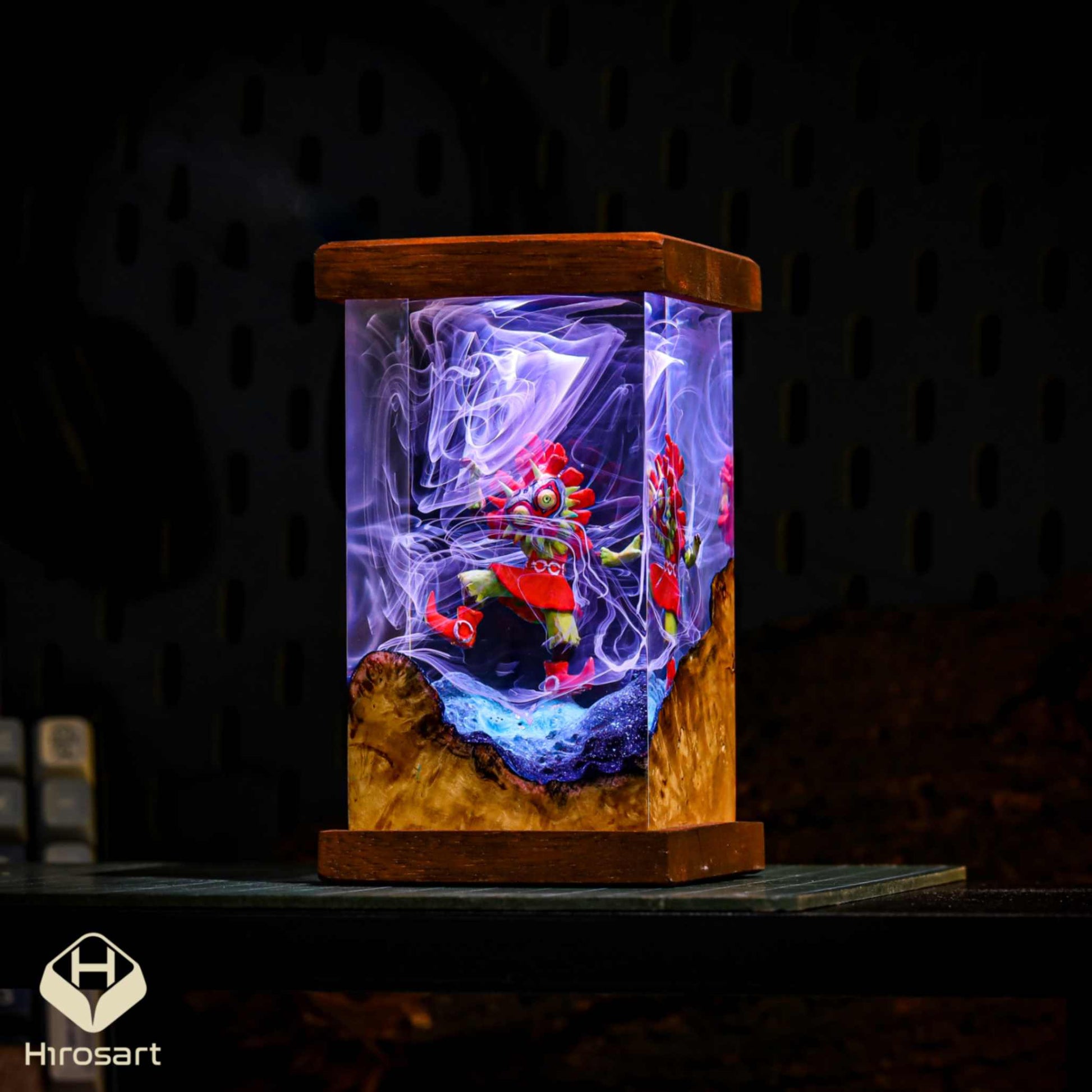 Skullkid Zelda Epoxy Night Light - Image 3