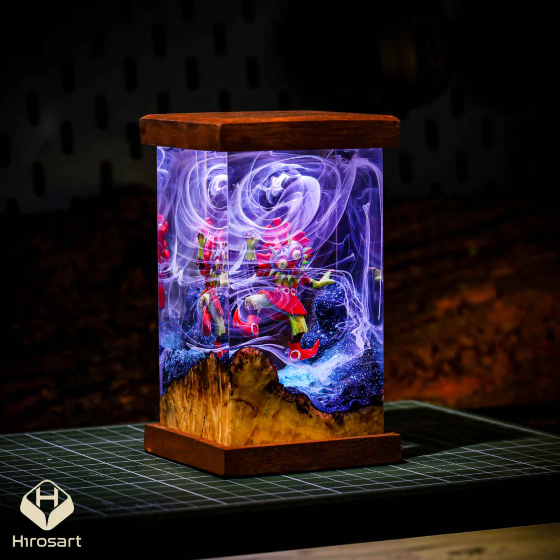 Skullkid Zelda Epoxy Night Light - Image 5