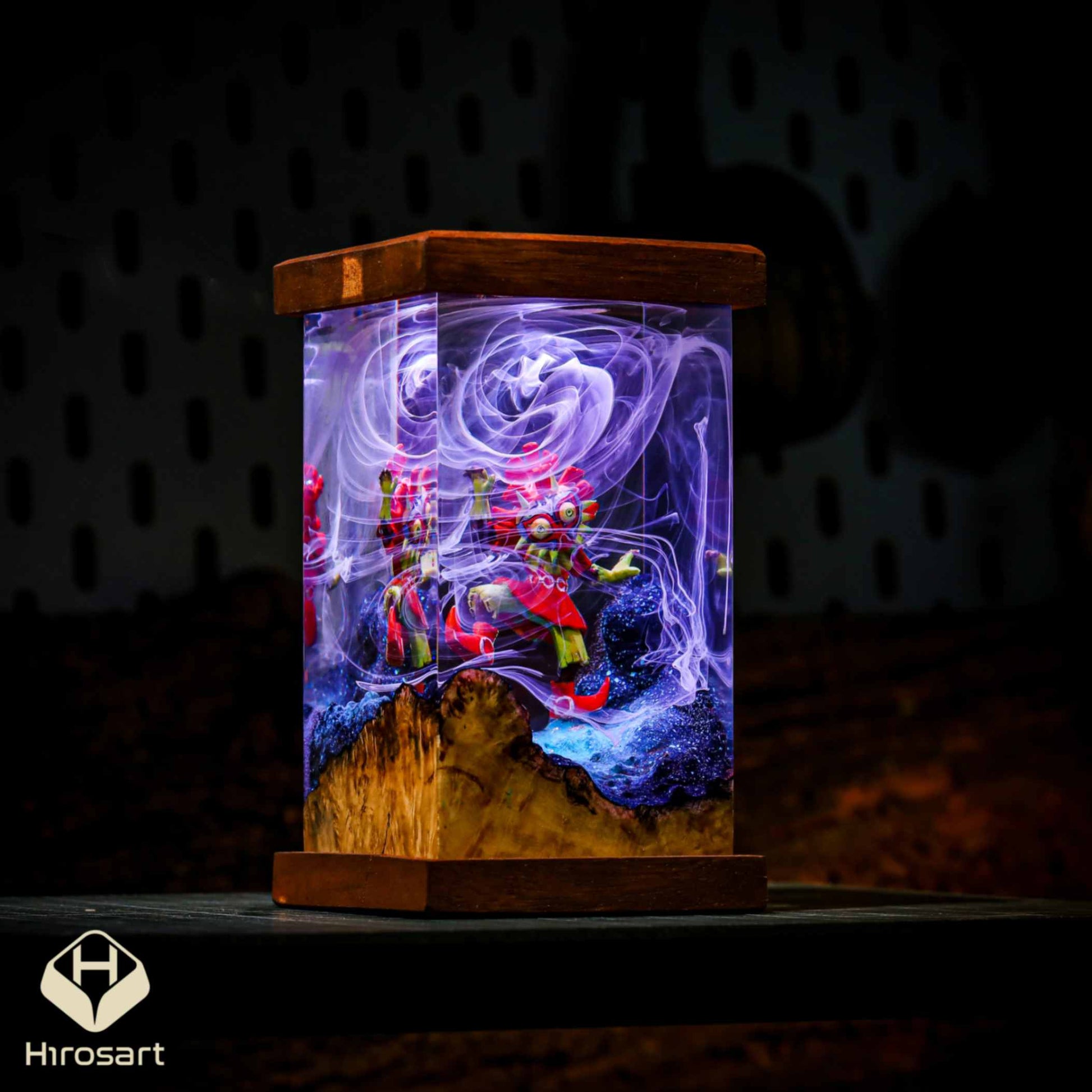 Skullkid Zelda Epoxy Night Light - Image 7
