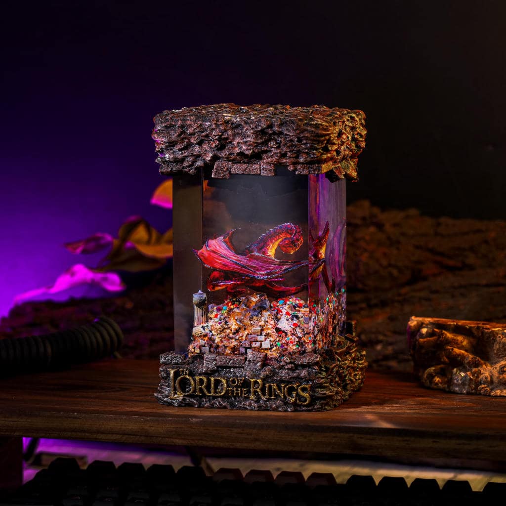 Smaug Dragon The Hobbit Resin Night Light - Image 4