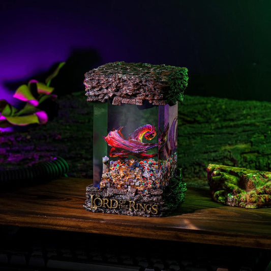 Smaug Dragon The Hobbit Resin Night Light - Image 2