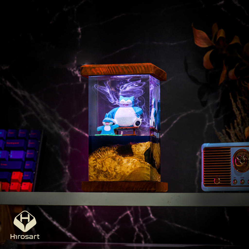 SNORLAX Pokémon Resin Lamp Ver 2 - Image 2