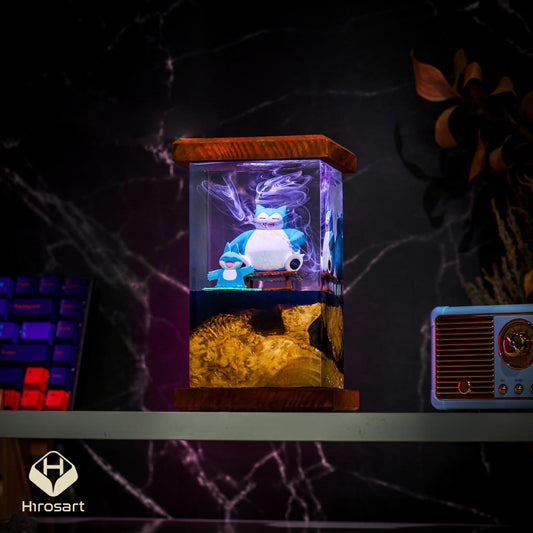 SNORLAX Pokémon Resin Lamp Ver 2 - Image 2