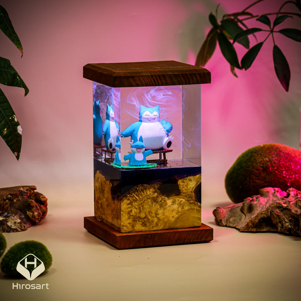 SNORLAX Pokémon Resin Lamp Ver 2 - Image 3