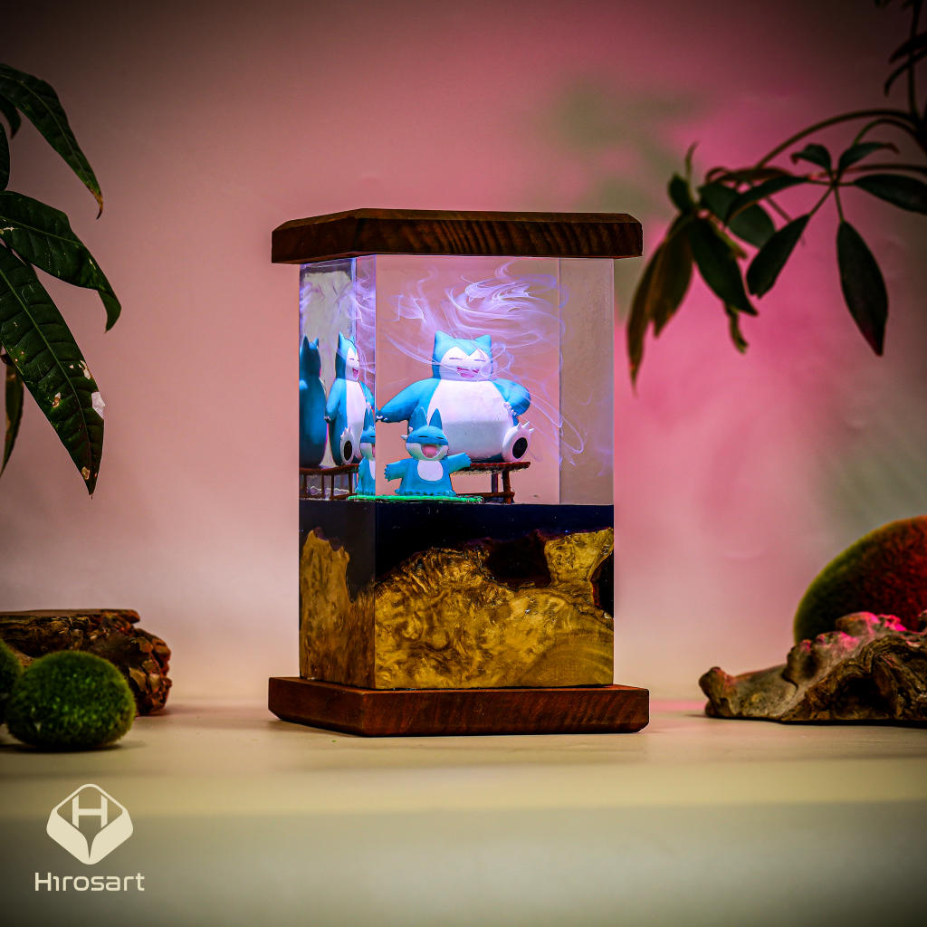 SNORLAX Pokémon Resin Lamp Ver 2 - Image 4
