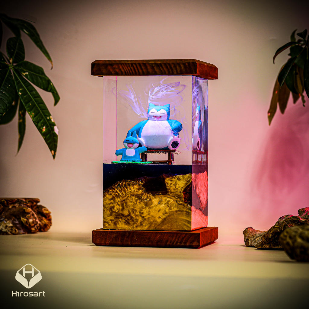 SNORLAX Pokémon Resin Lamp Ver 2 - Image 5
