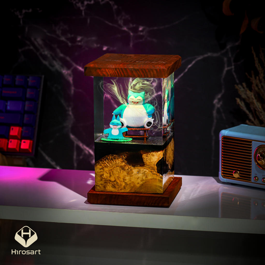 SNORLAX Pokémon Resin Lamp Ver 2 - Image 7