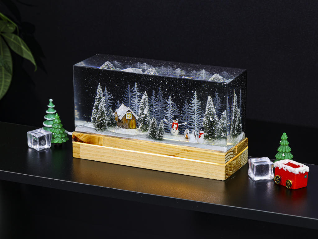 Snowman Christmas Night Lamp - Image 7