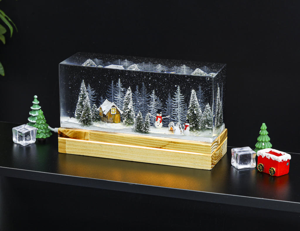 Snowman Christmas Night Lamp - Image 6