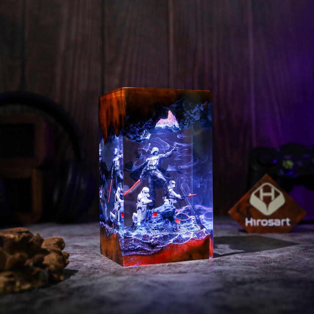 Star Wars Darth Vader and Stormtroopers Lamp - Image 16