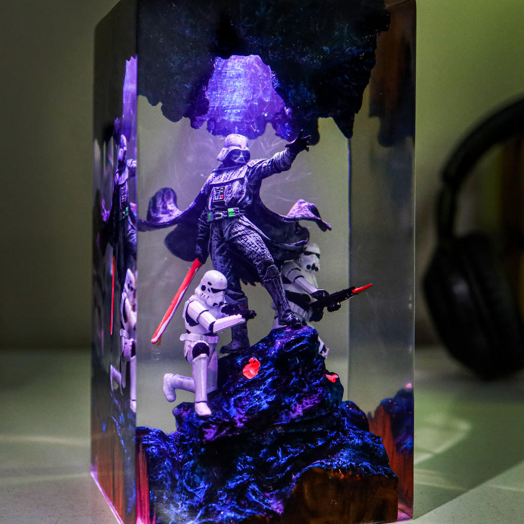 Star Wars Darth Vader and Stormtroopers Lamp - Image 5