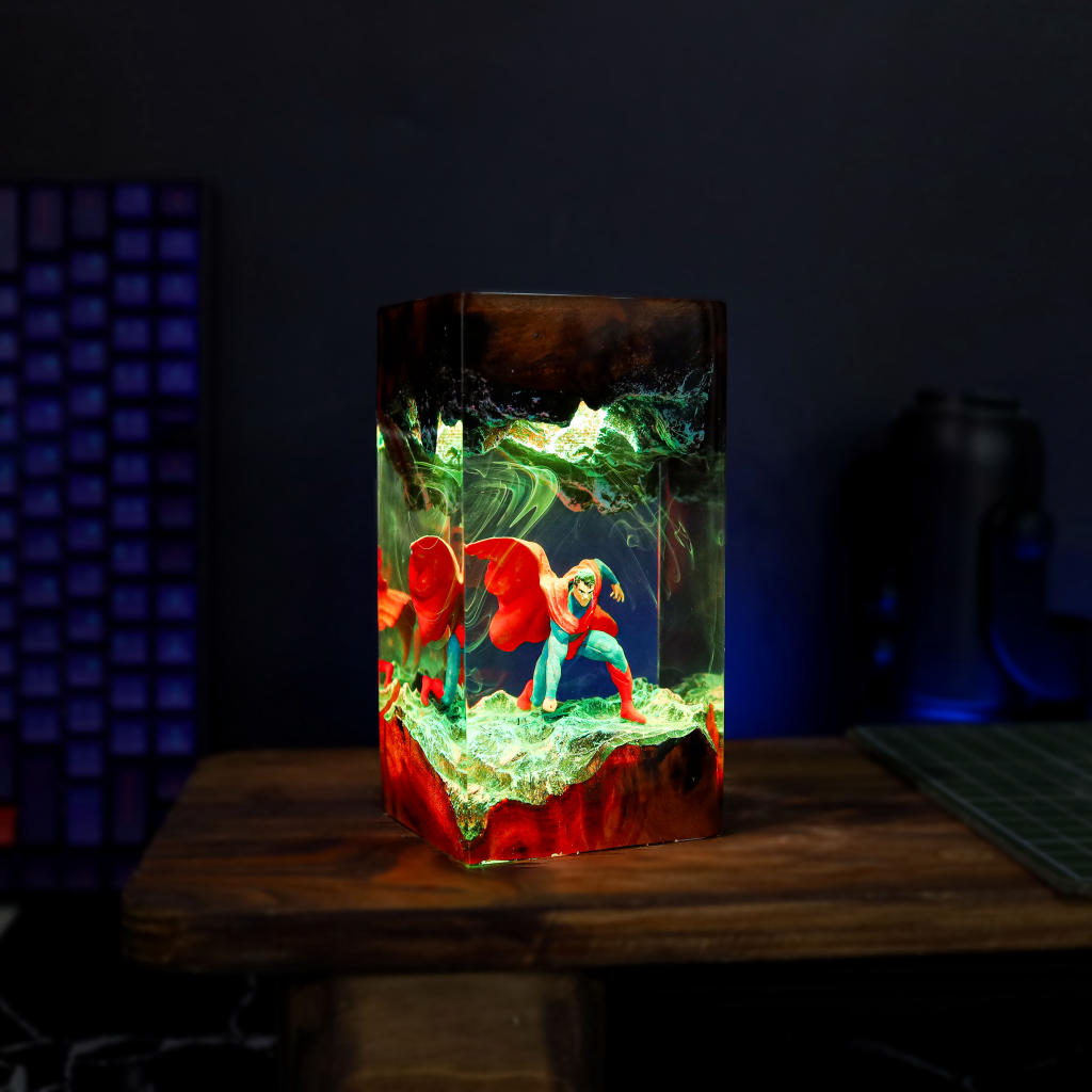 Superman Epoxy Night Light - Image 11
