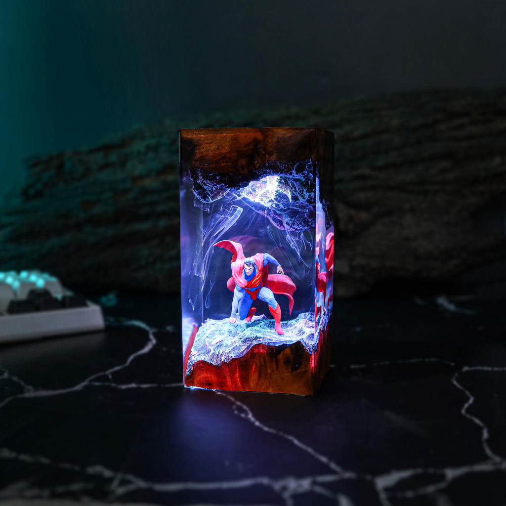 Superman Epoxy Night Light - Image 12