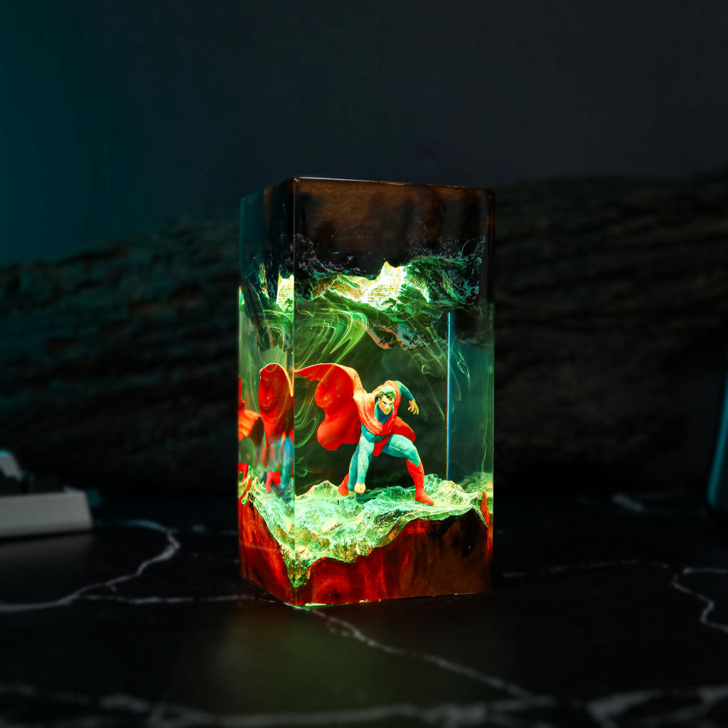 Superman Epoxy Night Light - Image 13