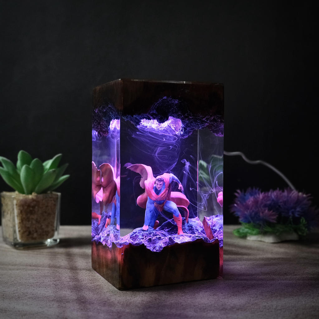 Superman Epoxy Night Light - Image 8