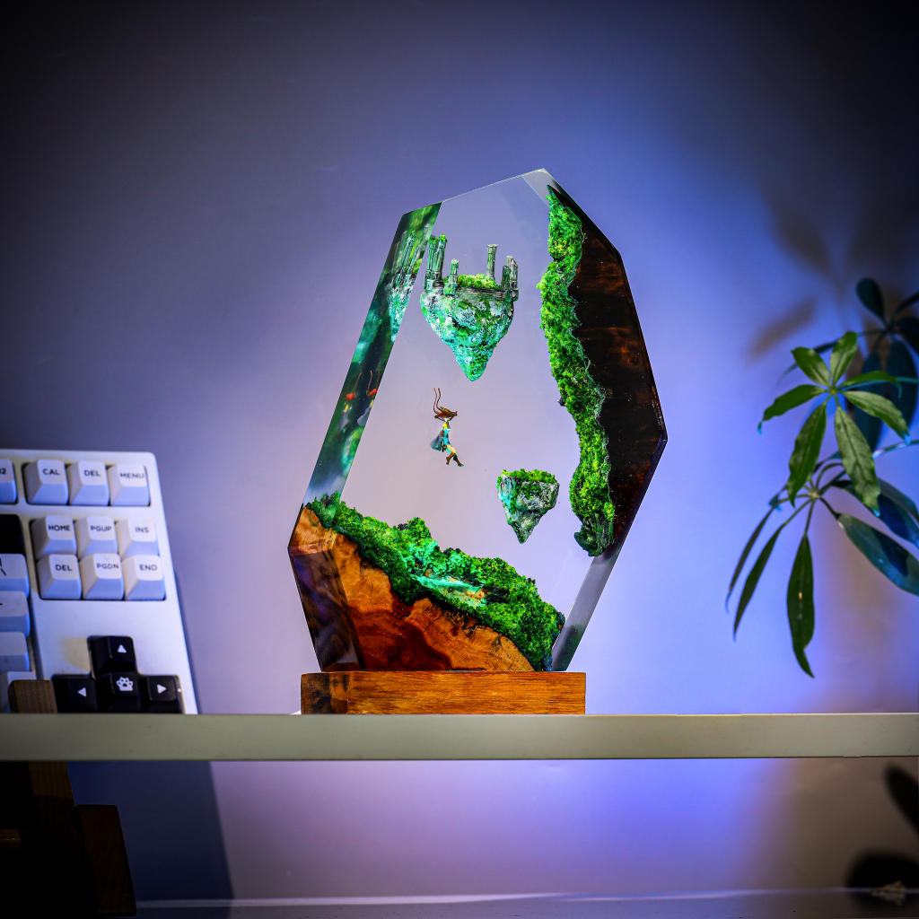 TOTK's Sky Islands in The Legend of Zelda Epoxy Lamp - Image 8