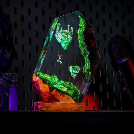 TOTK's Sky Islands in The Legend of Zelda Epoxy Lamp